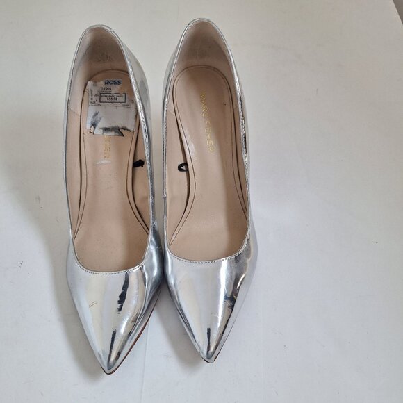 Marc Fisher Shoes - Marc Fisher Metallic Y3K Dystopian High Heels 6.5